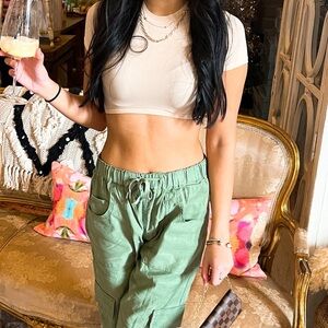 Skims fits everybody super cropped tshirt